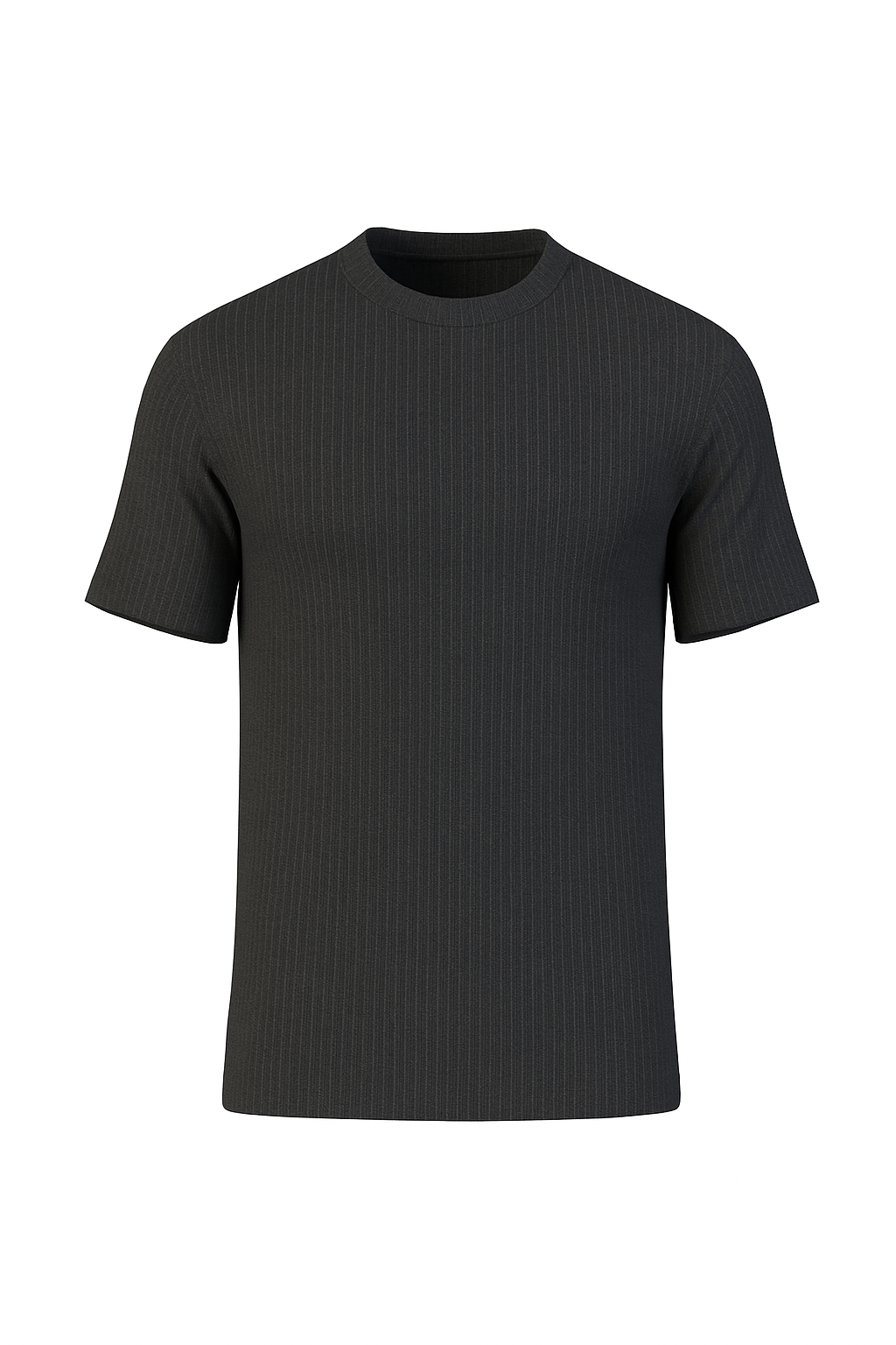 Ribbed-Textured Tee