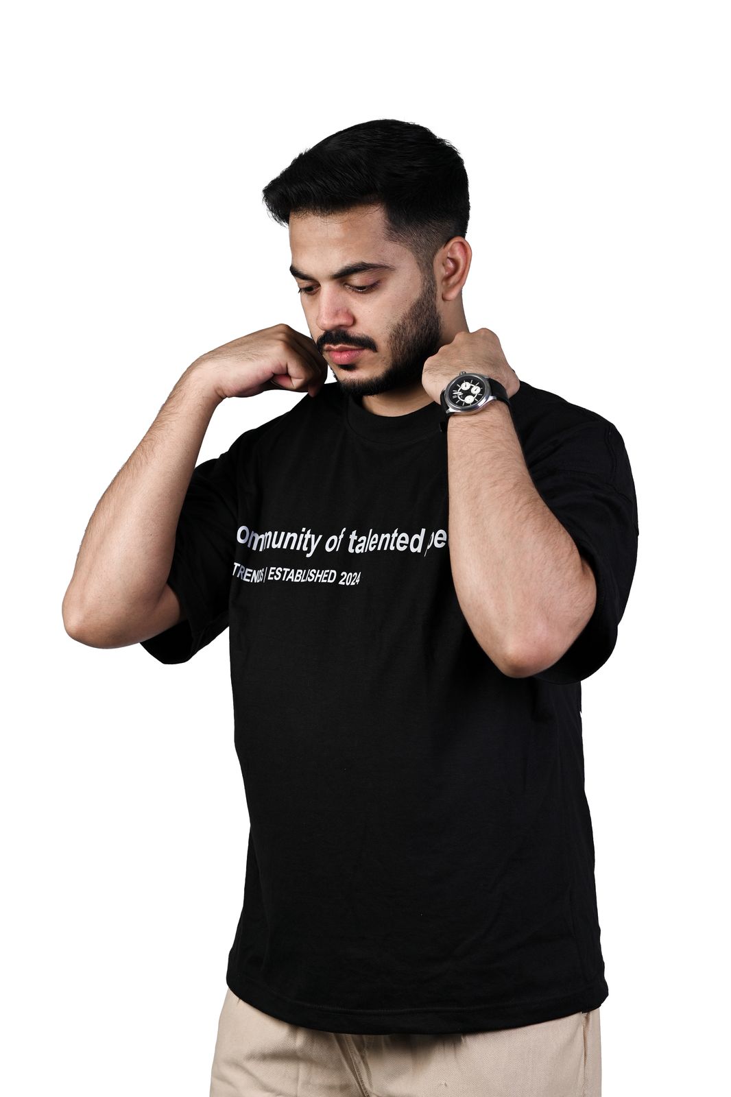 Signature Oversized Graphic Tee