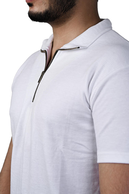 Zip Edge Polo