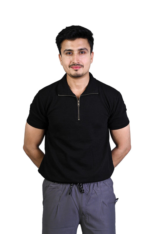 Zip Edge Polo