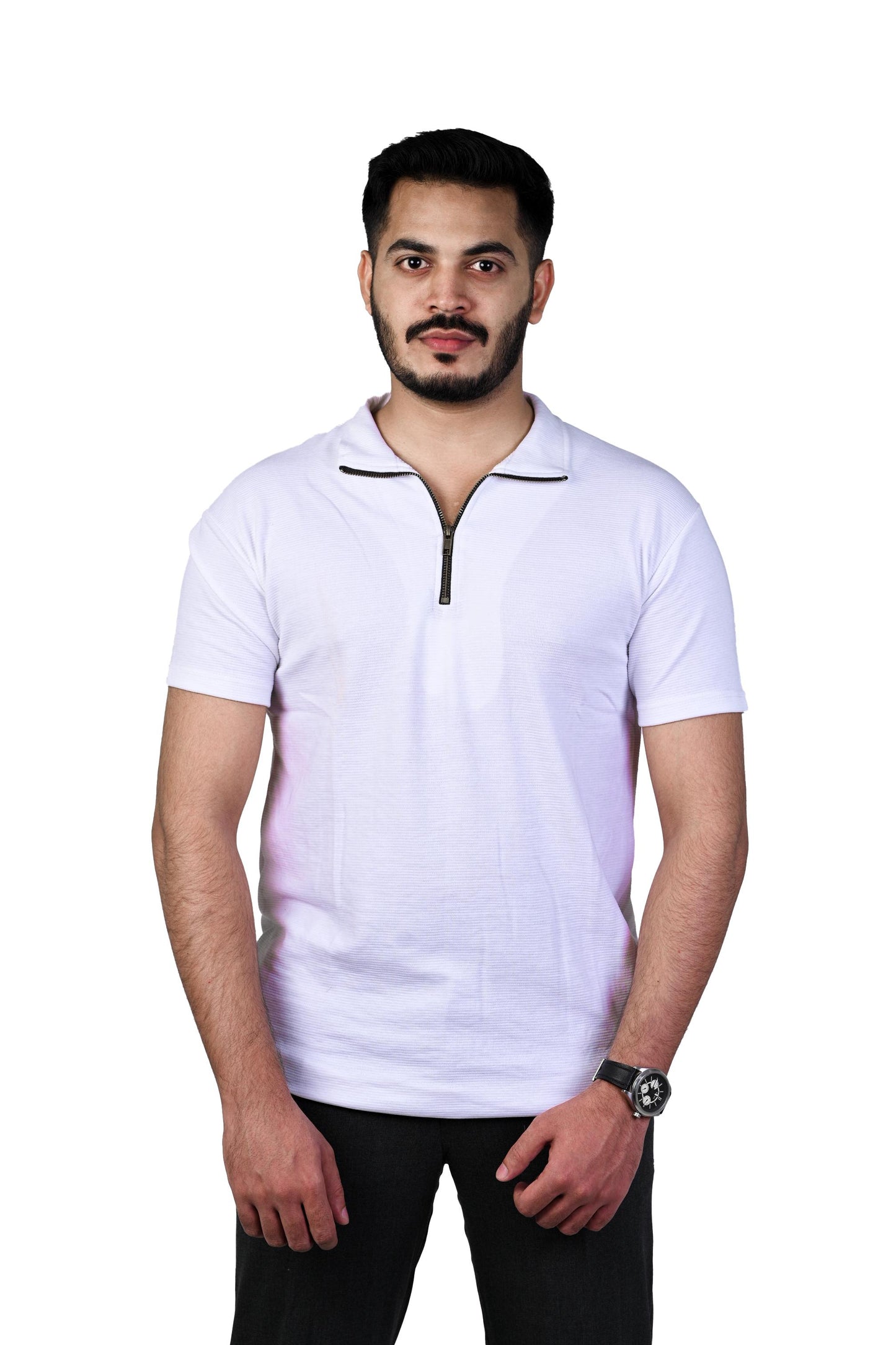 Zip Edge Polo