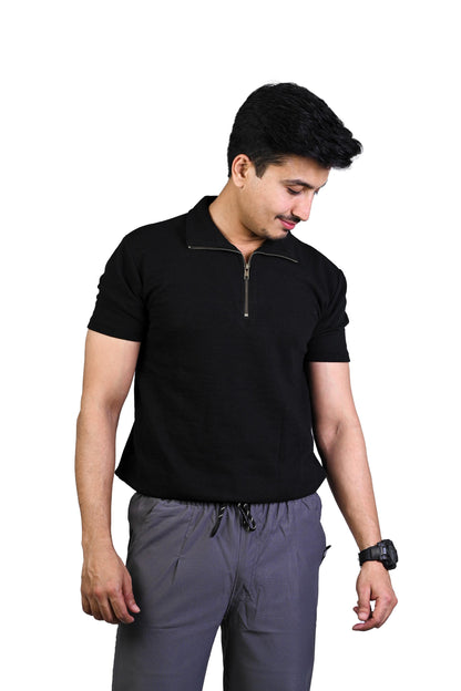 Zip Edge Polo