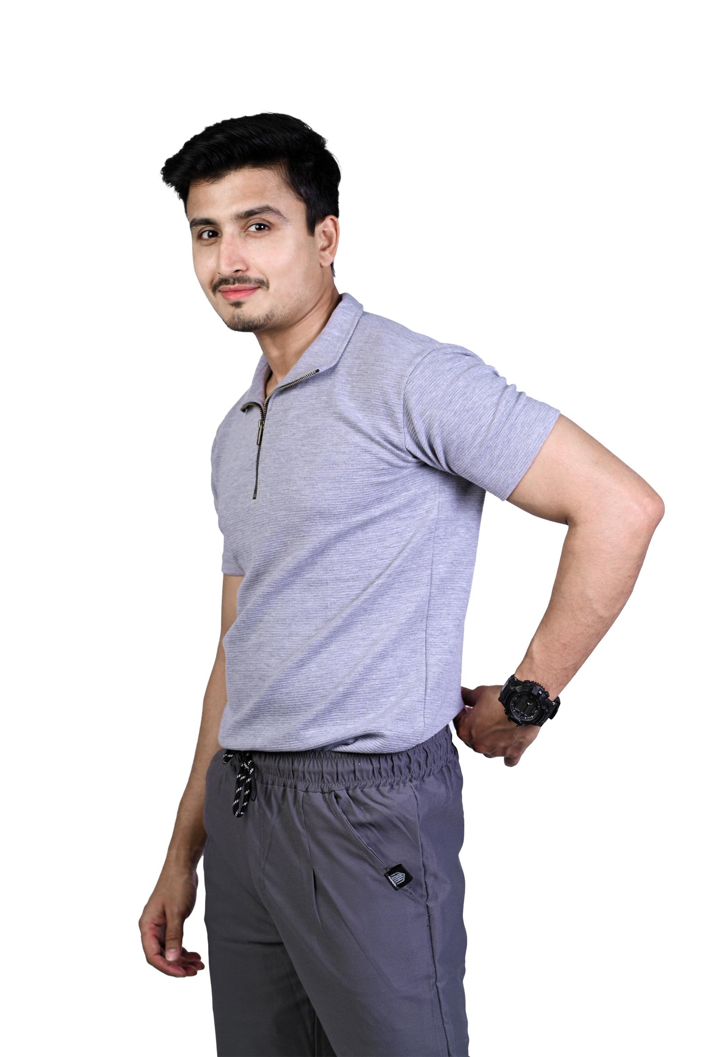 Zip Edge Polo