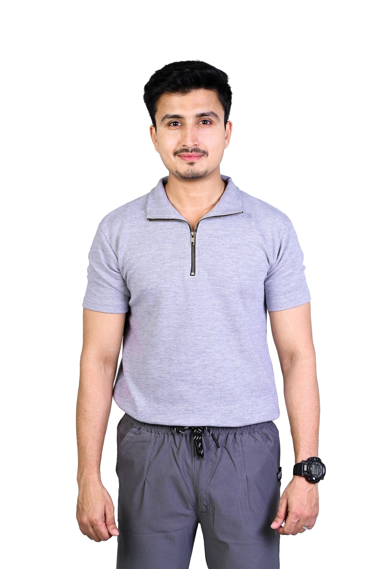 Zip Edge Polo