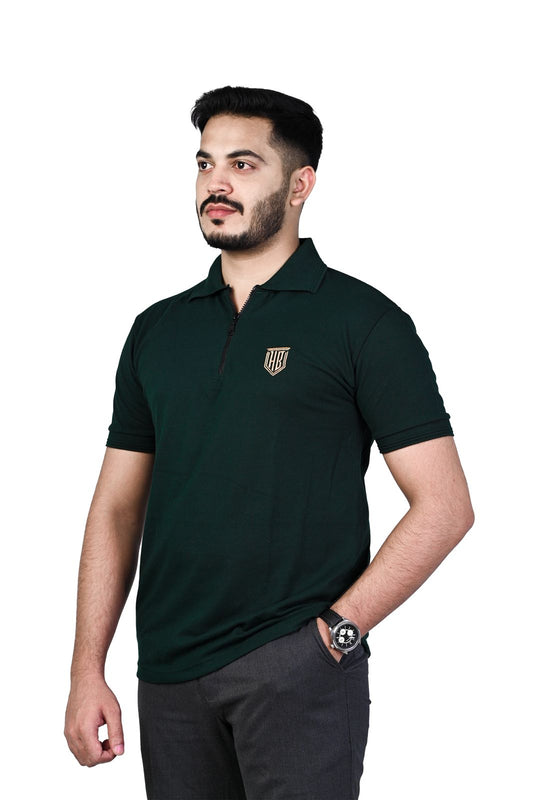 Elite Zipper Polo
