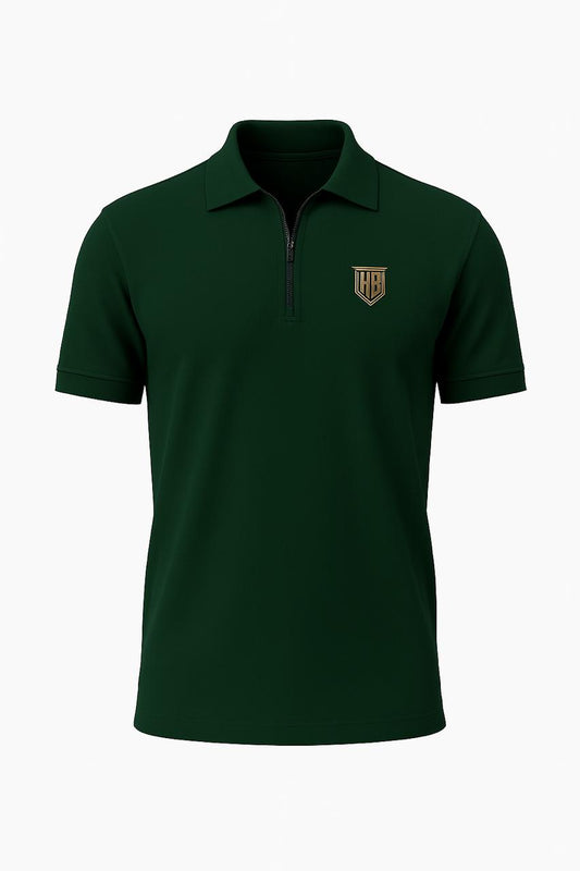 Elite Zipper Polo