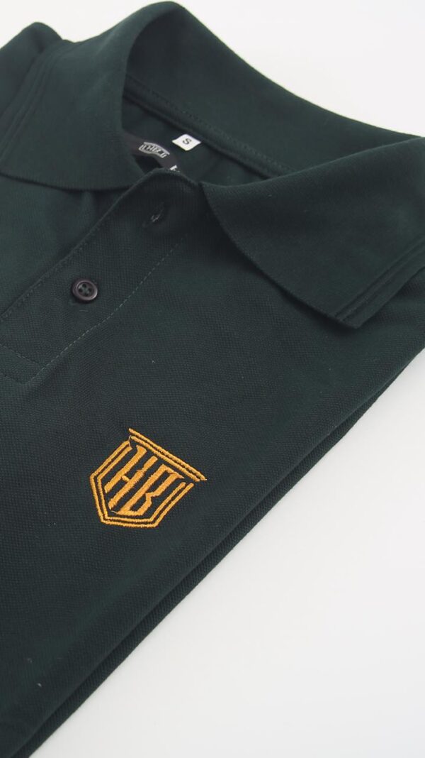 Warrior Green Classic Polo - Image 2